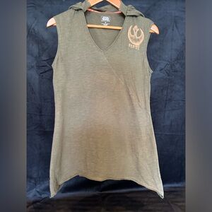 Disney Parks Star Wars Resistance Olive Green Tunic M